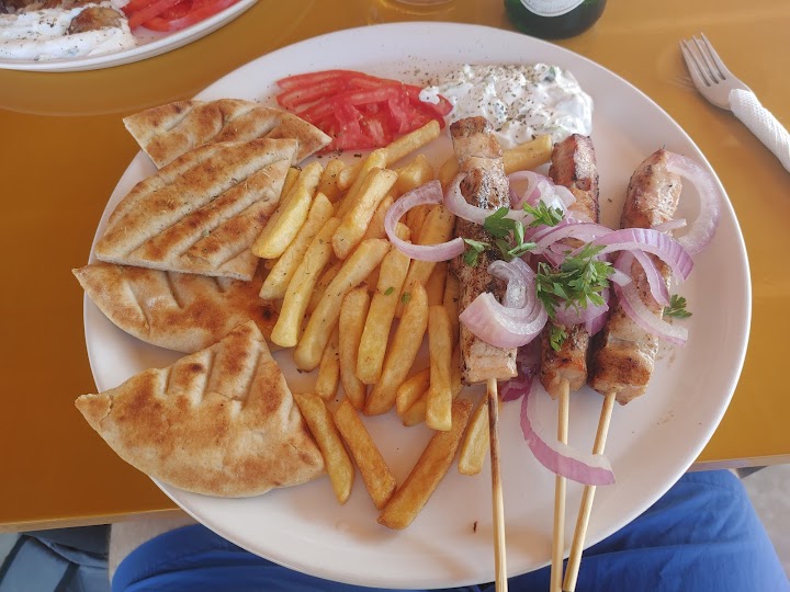 Watch our Artion original Greek Souvlaki - Gyros review
