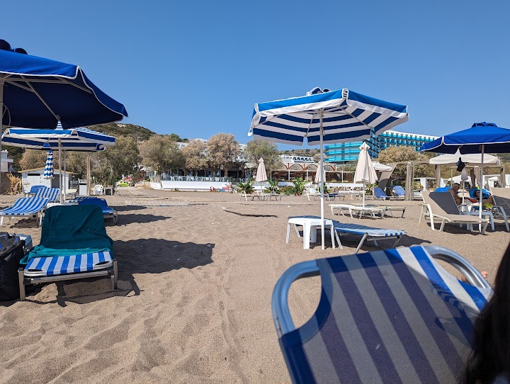 Watch our Faliraki Beach - Galazio Beach review