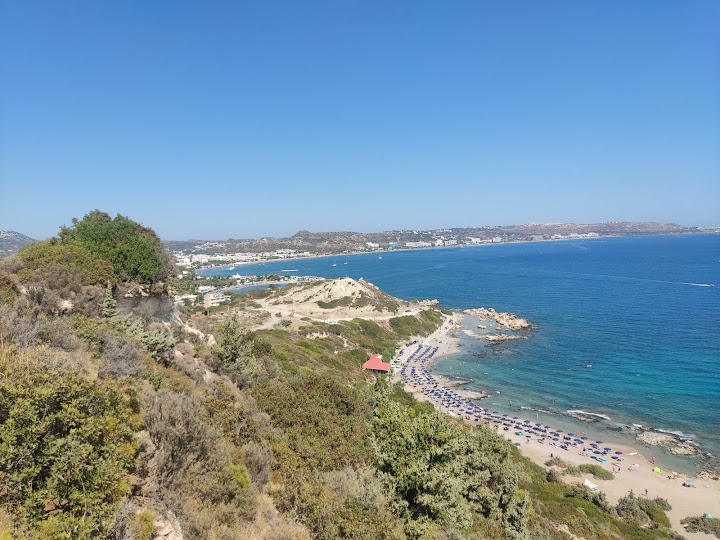 View of Faliraki bay